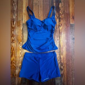 Women's Tankini Swim Set Size Medium Excellent Condition